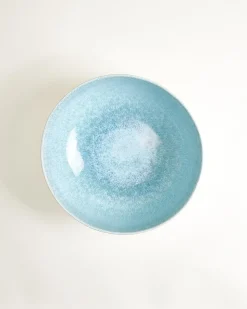 Alcachofra Servierschale grünblau