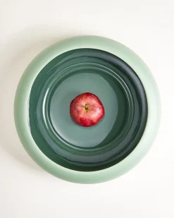 Alva Obstschale salbei dunkelgrün