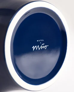 Alva - Vase M dark blue