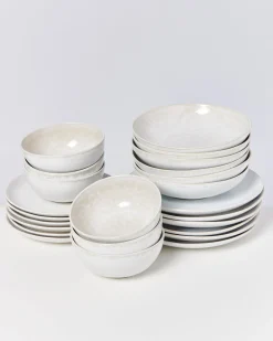 Amado Geschirr-Set weiß 24-teilig