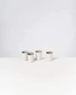 Areia Espressobecher grau 4er-Set