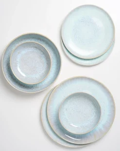 Areia Geschirr-Set modern azur 7-teilig