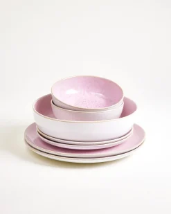 Areia Geschirr-Set modern rosé 7-teilig