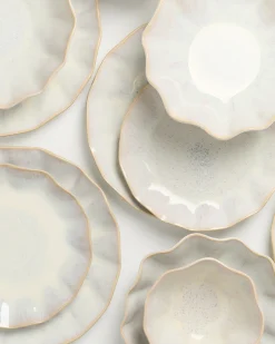 Areia Geschirr-Set shell sand 24-teilig