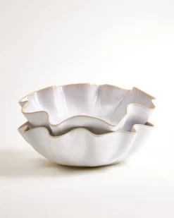 Areia - Large Serving bowl Shell sand