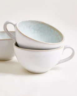Areia 6-Piece Set Teacup & Large Saucer classic azure