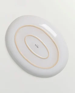 Areia Servierplatte L oval rosé