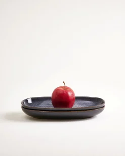 Areia - Serving platter M black