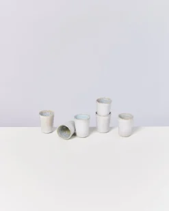 Areia - Set of 6 Espressocups azure