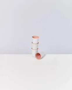 Areia - Set of 4 Espressocups pink