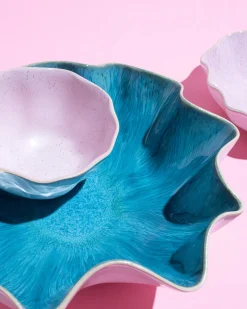 Areia Shell - Servingbowl aqua