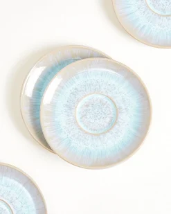 Areia - Small cappuccino cup & saucer classic azure Set of 4