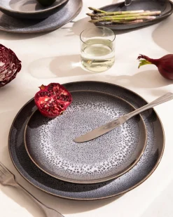 Areia - Small plate classic black