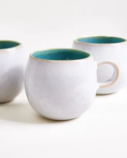 Areia Tasse groß aqua 4er-Set