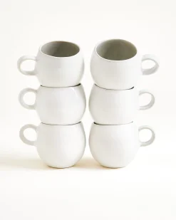 Areia Tasse klein grau 6er-Set