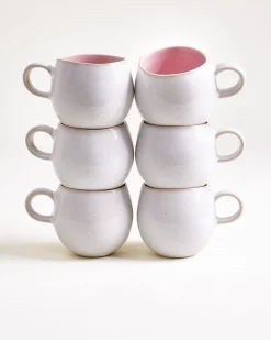 Areia Tasse klein rosé 6er-Set