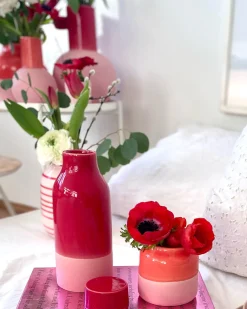 Bebé vase - rose coral