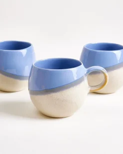 Bica Tasse klein cornflower sand 6er-Set