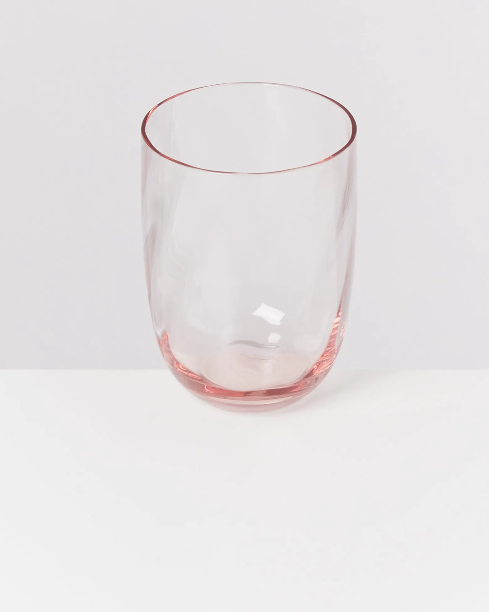 Calma Glas groß swirl rosé 6er-Set
