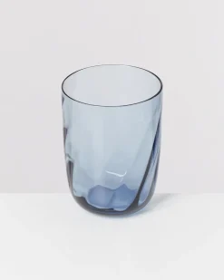Calma - Glass large swirl blue