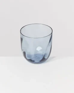 Calma - Glass small swirl blue