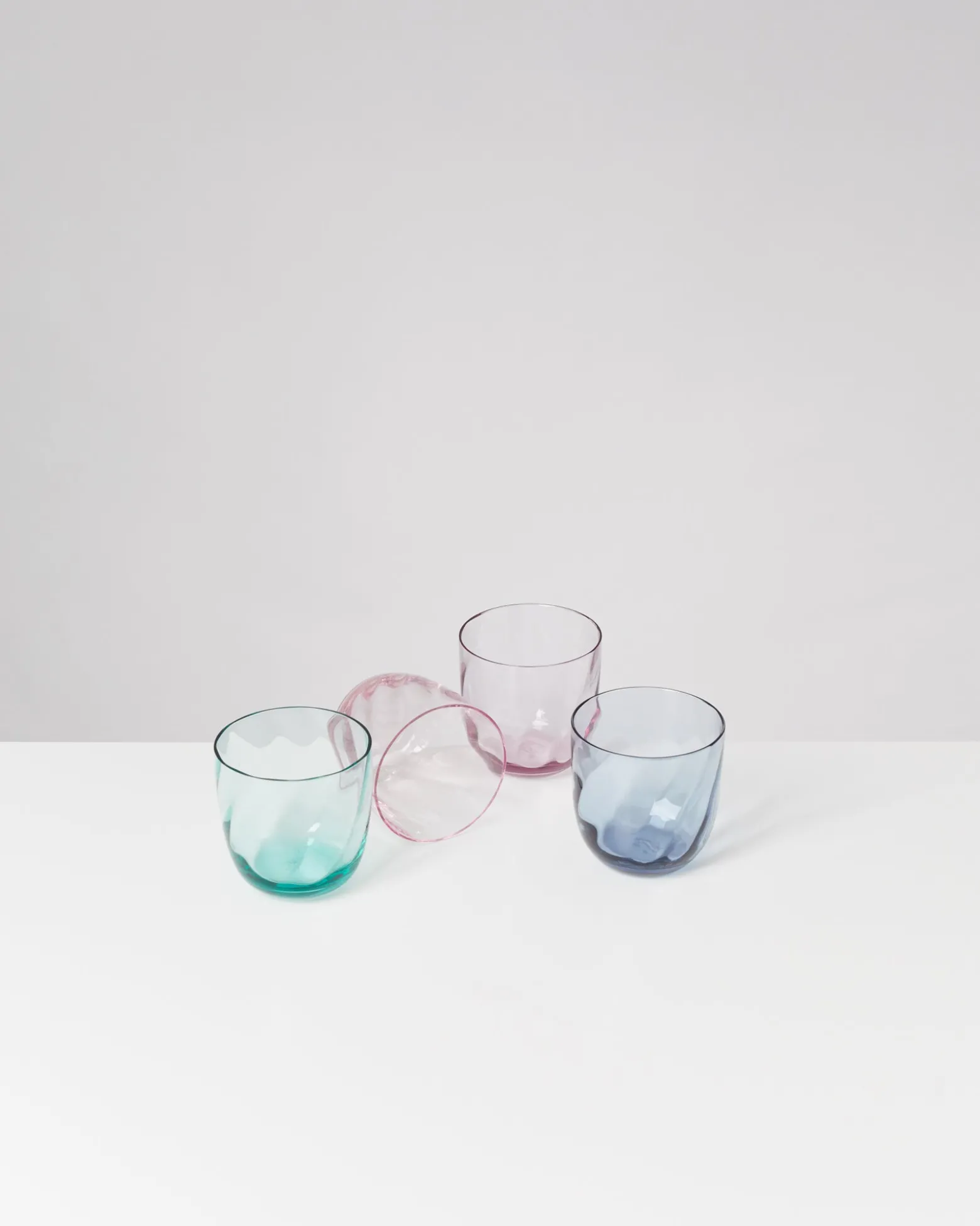 Calma - Glass small swirl purple