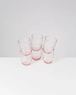 Calma - Set of 6 glasses large swirl rosé