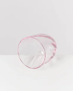 Calma - Set of 6 glass small swirl rosé