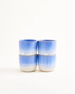 Coimbra Becher klein cornflower 4er-Set