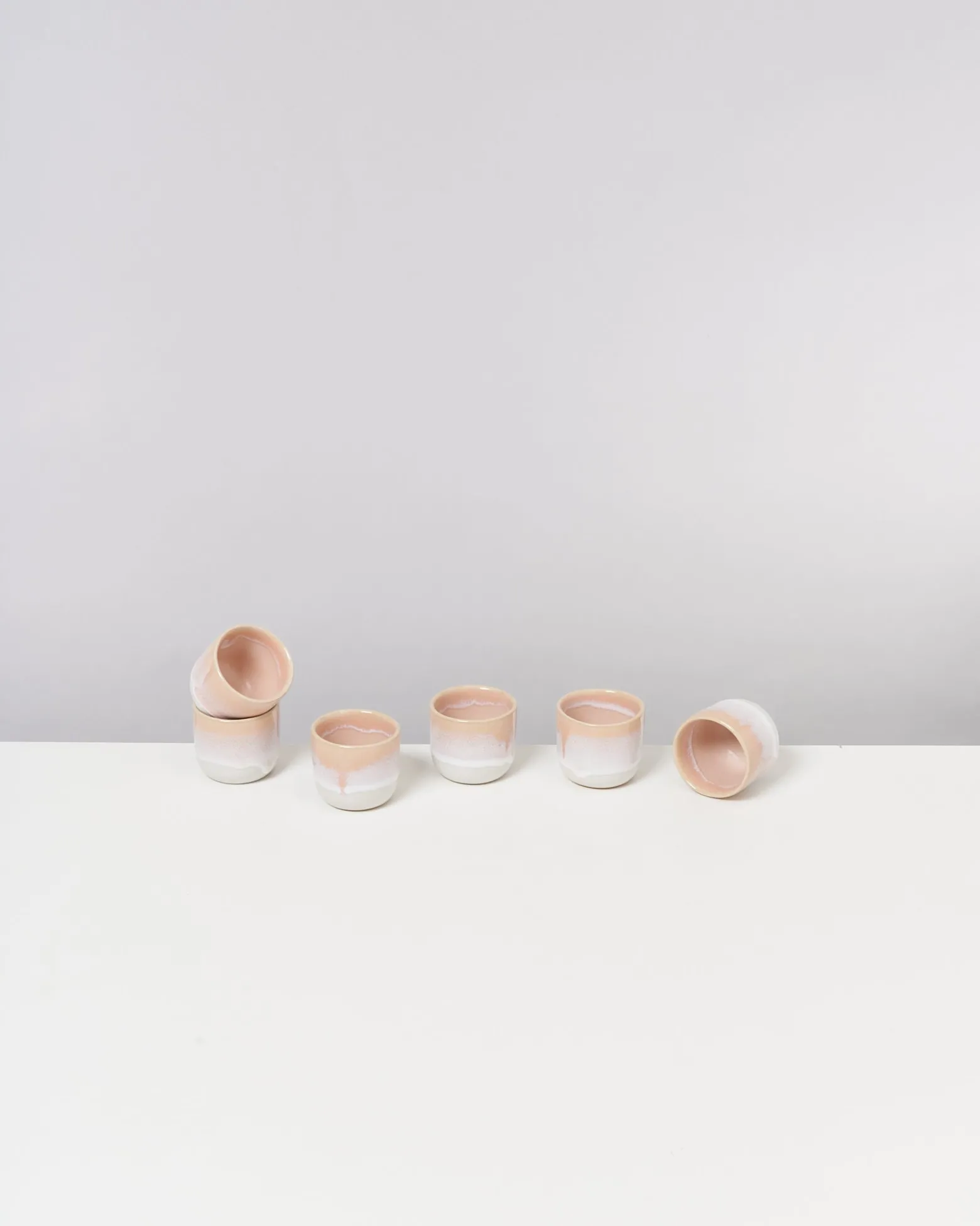 Coimbra Espressobecher apricot 6er-Set