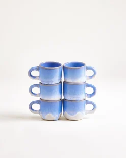 Coimbra Espressotasse cornflower 6er-Set