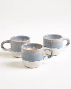 Coimbra Espressotasse graublau 6er-Set