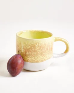 Coimbra - Large mug yellow Set of 4