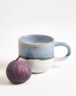 Coimbra mug small greyblue