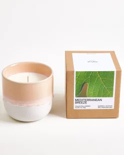 Coimbra - scented candle “Mediterranean Breeze” apricot