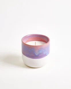 Coimbra - scented candle “Ocean Breeze” lilac pink