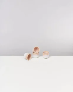 Coimbra - Set of 4 Espressocups apricot