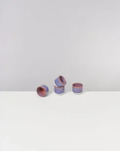 Coimbra - Set of 4 Espressocups lilac pink