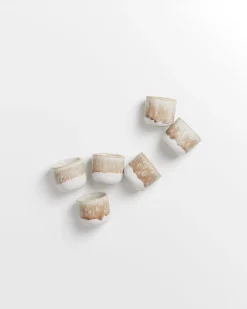 Coimbra - Set of 6 espresso cups sand