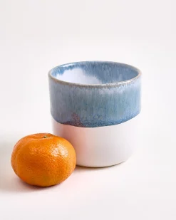 Coimbra - Set of 4 large Cups Grayblue