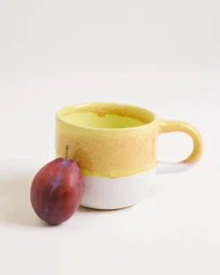 Coimbra - Set of 6 mugs small yellow