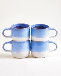Coimbra Tasse groß cornflower 4er-Set