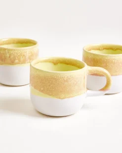 Coimbra Tasse klein gelb 4er-Set
