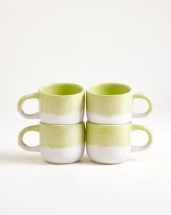 Coimbra Tasse klein lime 4er-Set