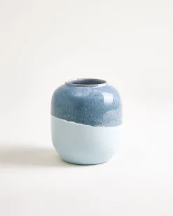 Coimbra - Vase M gray-blue blue