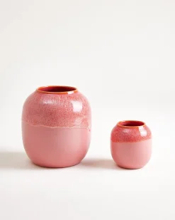 Coimbra Vase M pink rosa