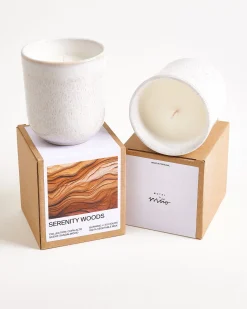Copa Alto - Scented candle Serenity Woods sand