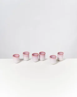 Copa Alto - Set of 6 Espressocups strawberry