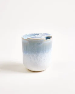 Copa Alto small cup light blue white To-Go