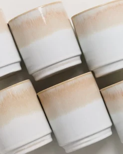 Cordoama Becher groß sand 6er-Set
